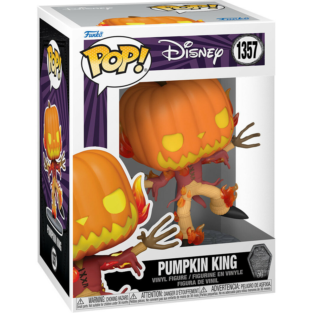 Фигурка Funko POP! Кошмар перед Рождеством: Тыквенный король - фото №2