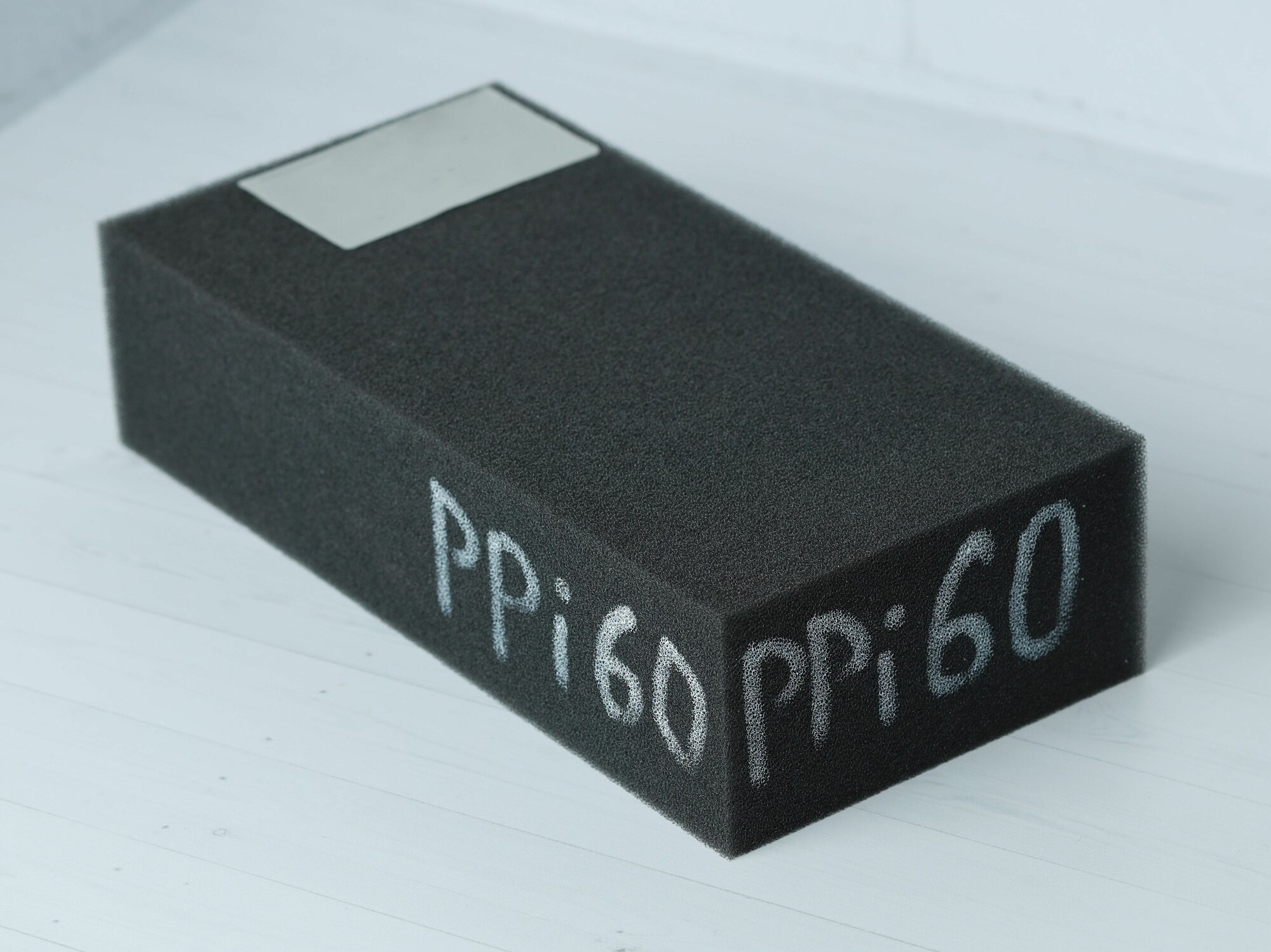 Ретикулированный пенополиуретан PPi60 (для фильтрации воздуха) лист 1000х500х10мм