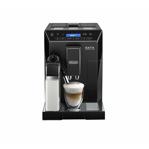 Кофемашина De'Longhi Eletta Cappuccino ECAM 44.664 B, черный вакуумный контейнер для кофе delonghi 5513284421