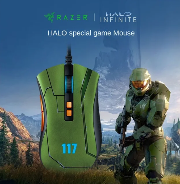 Мышь Razer DeathAdder v2, Halo Infinite