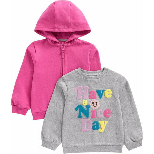 Комплект одежды mothercare, размер 134, серый, розовый