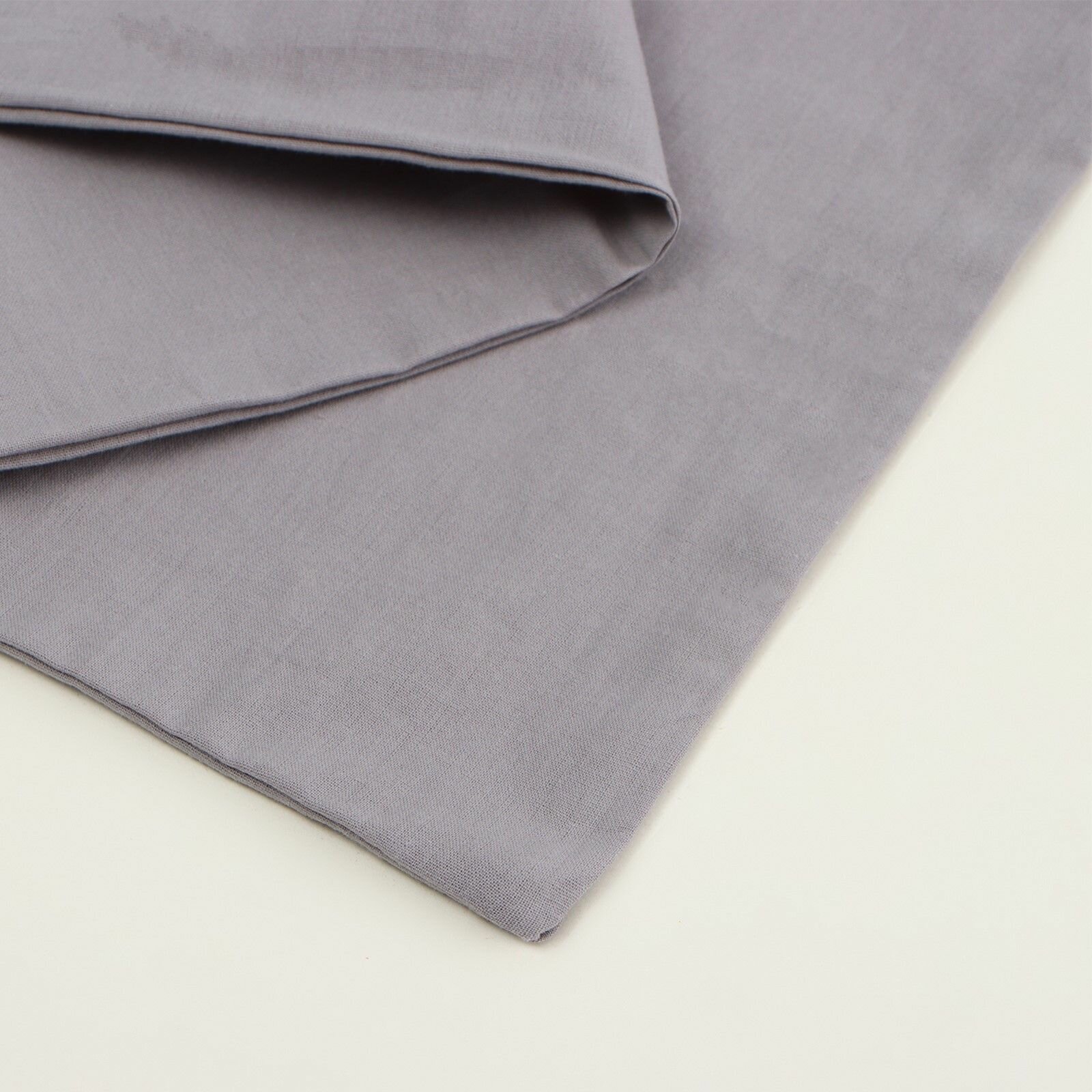 фото Пододеяльник SL Home Cotton 180х220 см, цвет белый/серый, 100% жатый хлопок