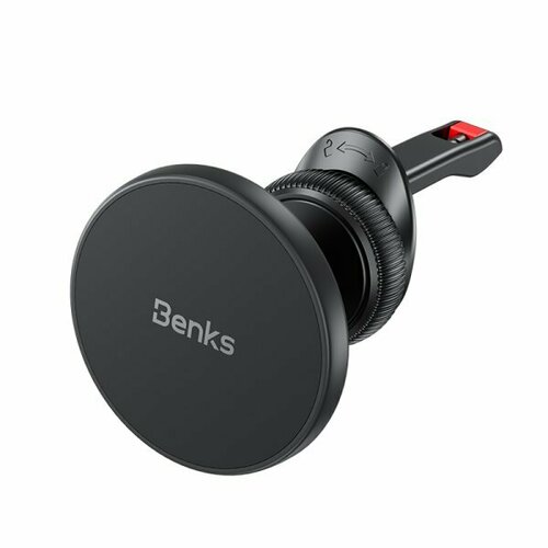 Автомобильное зарядное устройство Benks CZ03 Magnetic Car Mount 15W with Soft Light Ring Черный 3850₽