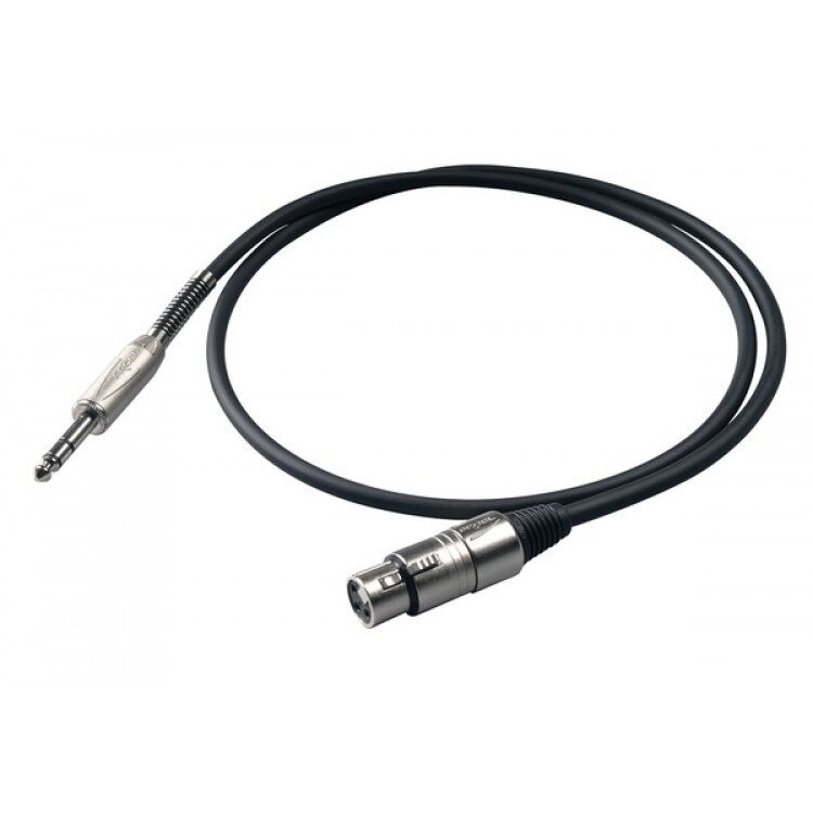 Кабель аудио 1xJack - 1xXLR Proel BULK210LU2 2.0m