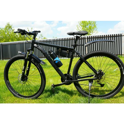 Велосипед Richiesto 29 Алюминиевая рама 21 Горный ВзрослыйПодростковый черный матовый 25900₽