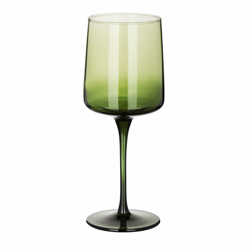 BY COLLECTION Бокал для вина 320 мл 8х20 см стекло оливковый 6 штук 4989₽