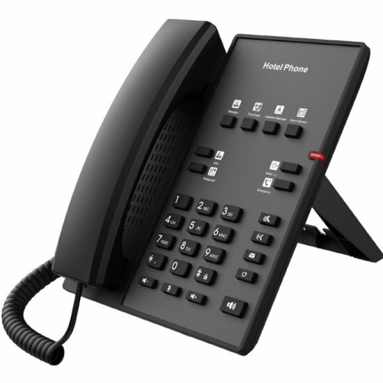 IP Телефон Fanvil H1 черный (H1 HOTEL PHONE)