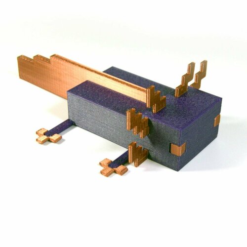 Аксолотль стилизованный из игры Майнкрафт 430₽