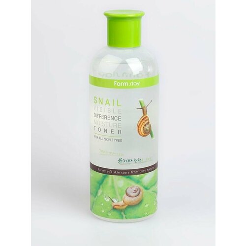 Увлажняющий тонер для лица Lorens с муцином улиток, 350мл