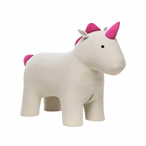 Пуф детский Leset Unicorn 400х950х750 Бежевый Розовый 13725₽