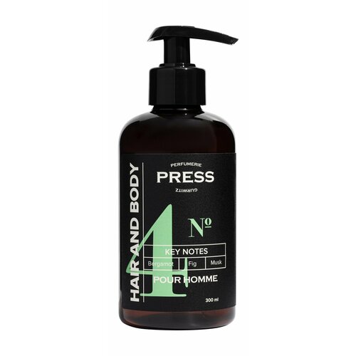 Press Gurwitz Pour Homme Head Body 4 Бергамот Инжир Мускус 3302₽