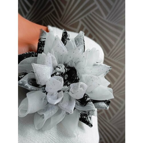 Брошь, зеленый, синий