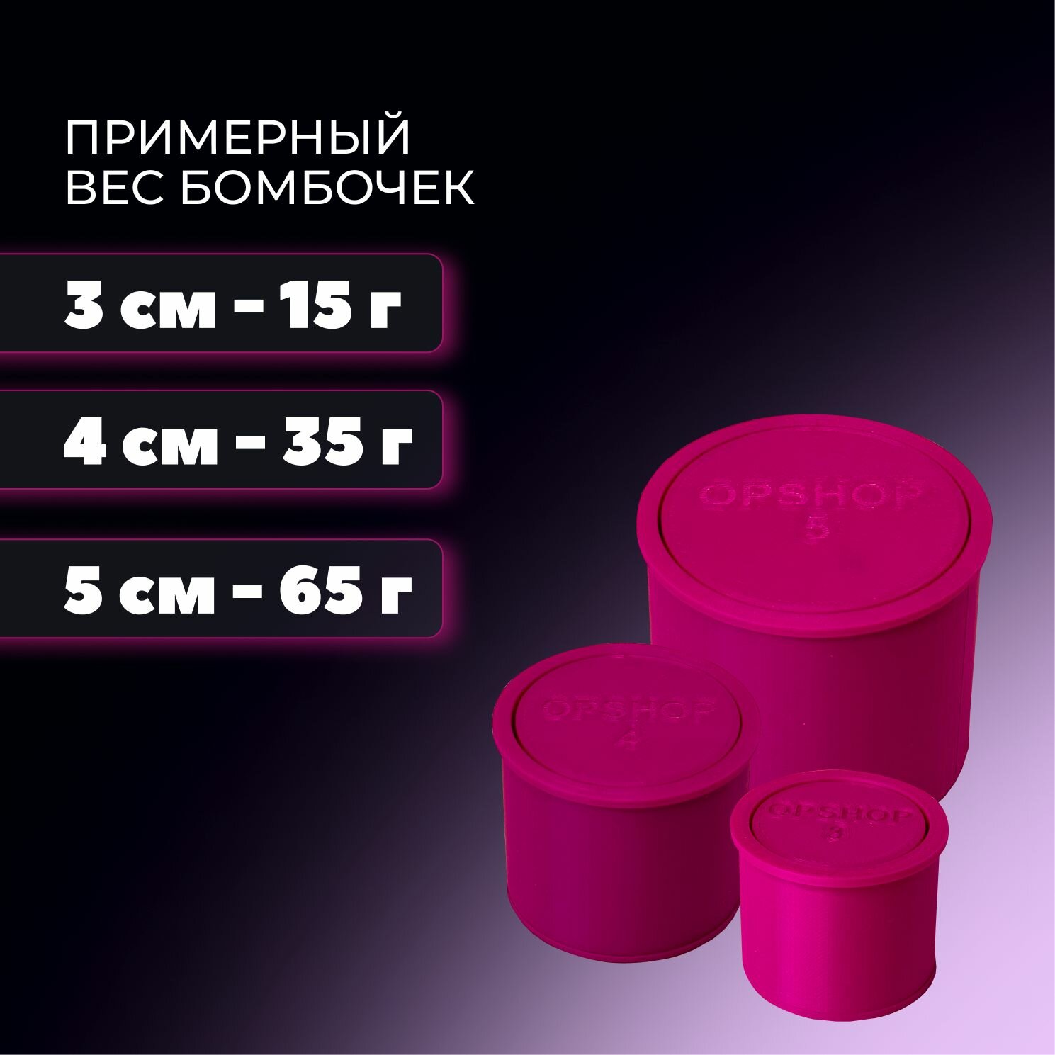 Мини 3D формы для бомбочек Сферы №1 — фото 1