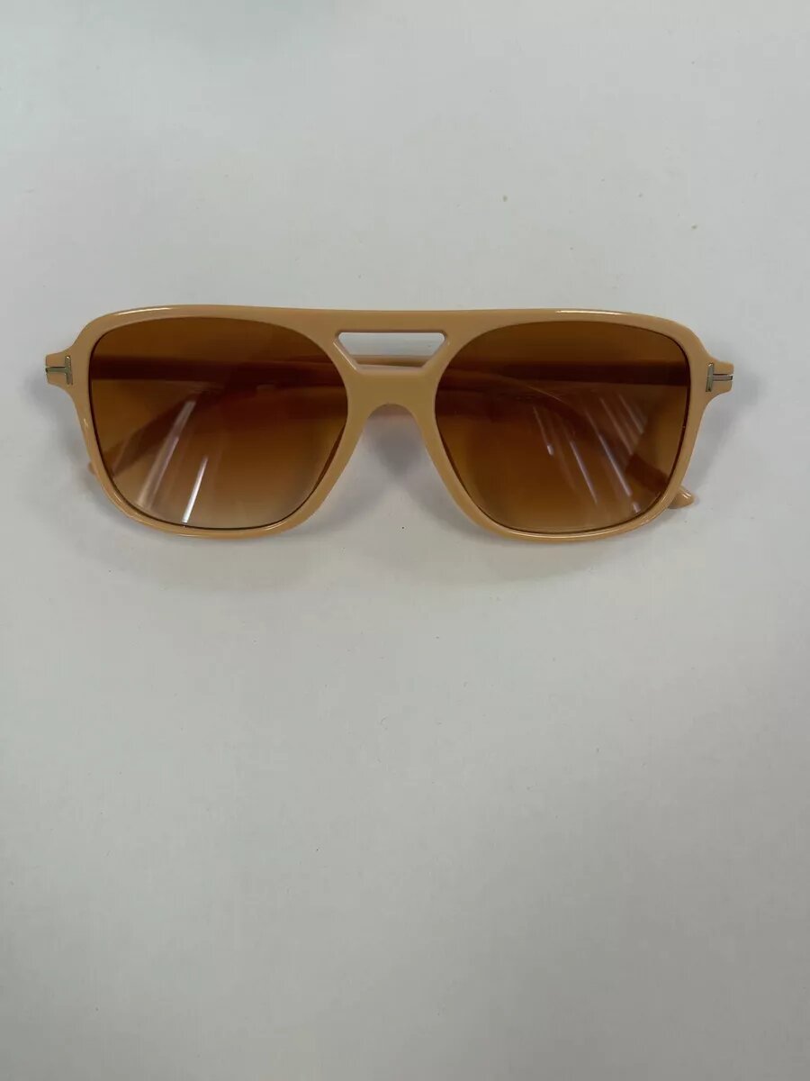 Солнцезащитные очки ALLINSIDE, бежевый/коричневый — фото 1