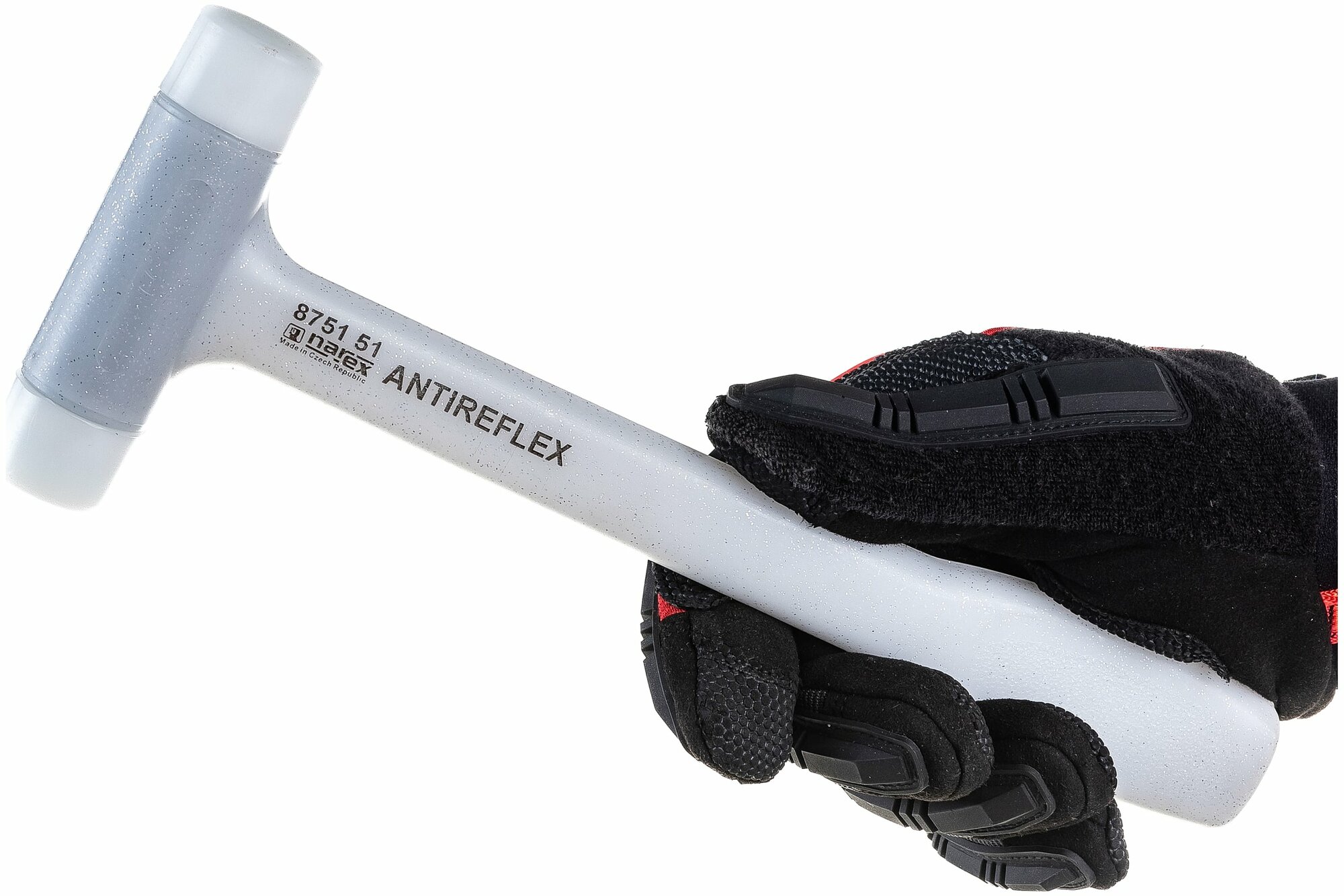 фото Молоток с ручкой Antireflex белый боек 270мм 180g Narex 875151