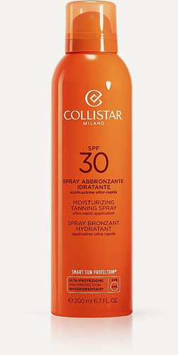 Изображение товара Collistar - Moisturizing Tanning Спрей SPF 30 Увлажняющий спрей для загара с 200 мл