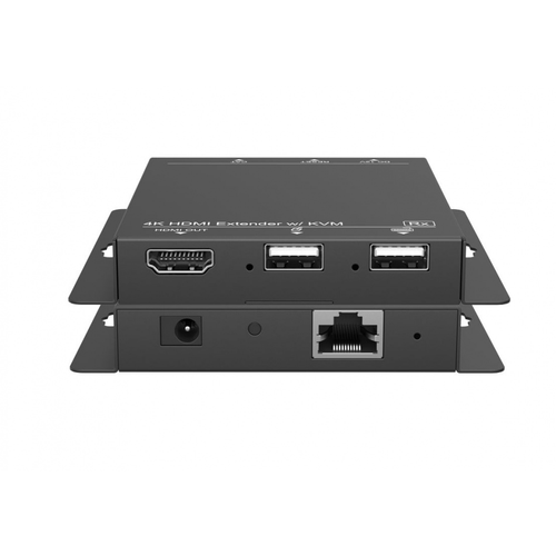 DIGIS / Россия [ex-el120-usb] комплект передатчик-усилитель и приемник сигнала по витой паре digis, 4k 30гц 4:4:4, usb 1.1, масштабирование, hdmi 1.4 (10,2гб/с), передача до 120м, hdmi loop