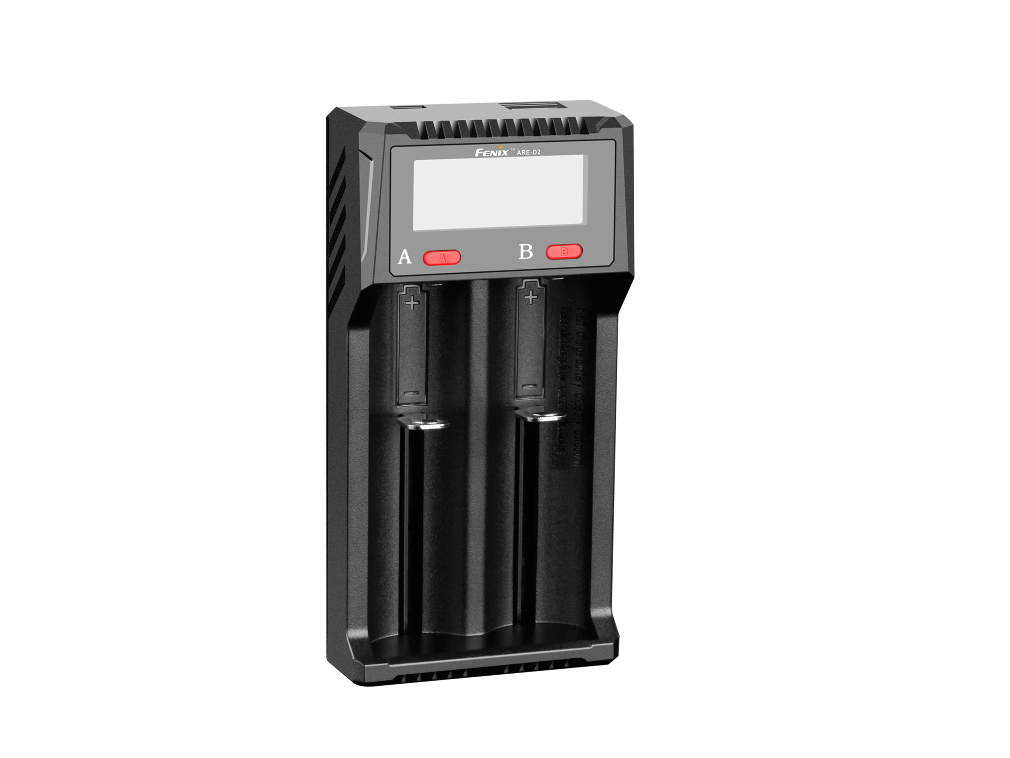 Зарядное устройство Fenix ARE-D2, для аккумуляторов Ni-MH, Ni-Cd, Li-Ion, 9 типов, 2 слота