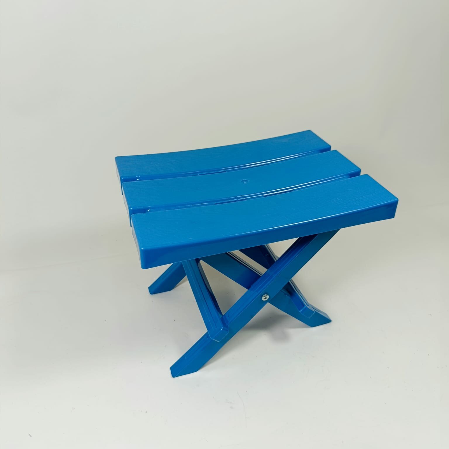 фото Табурет складной Орел, малый, синий