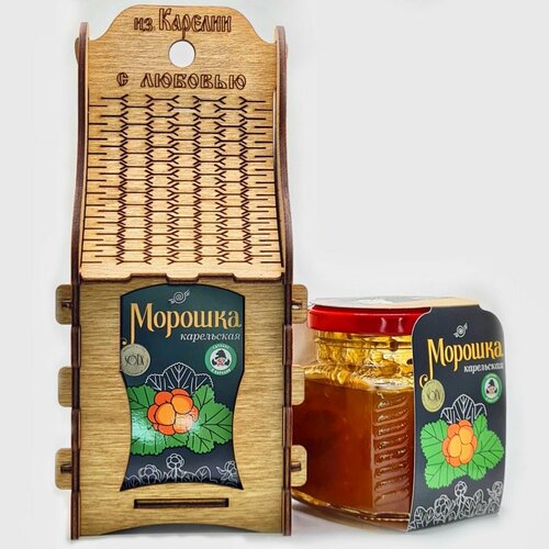 Из Карелии с любовью набор с вареньем из морошки Мама Карелия 1125₽
