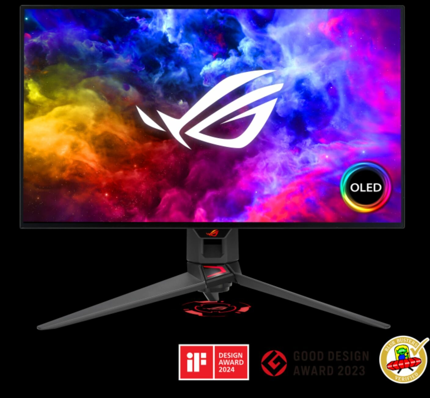 OLED Монитор ASUS ROG PG27AQDM (2023), 25601440, 109 PPI , 16:9 , 240 Гц , 10 Bit , 0,03 мс