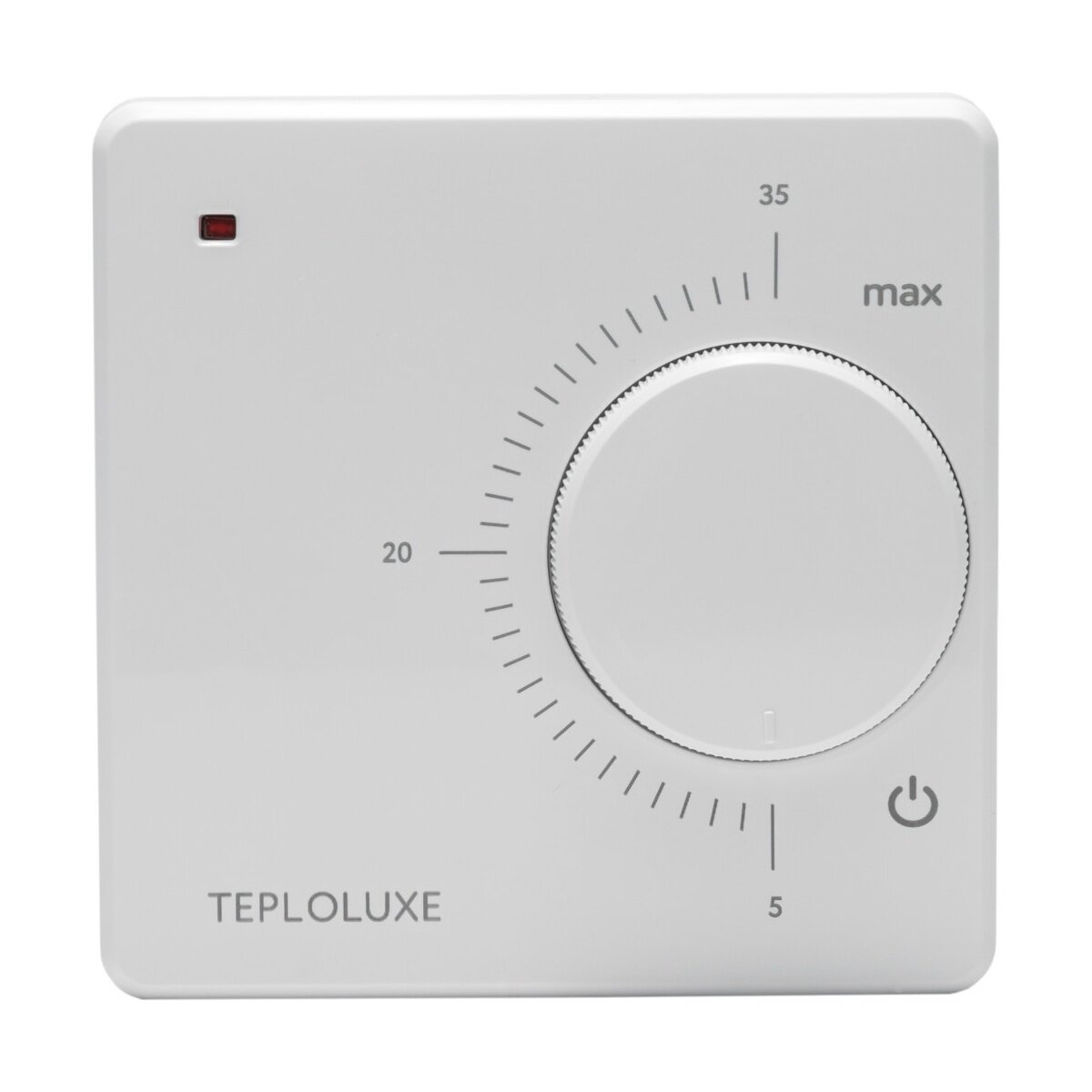 Терморегулятор механический Теплолюкс LC 001 белый