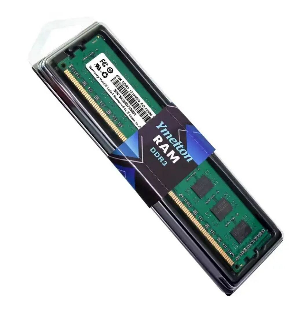 Оперативная память, RAM 8ГБ, DDR3, 1600МГц, 1 модуль