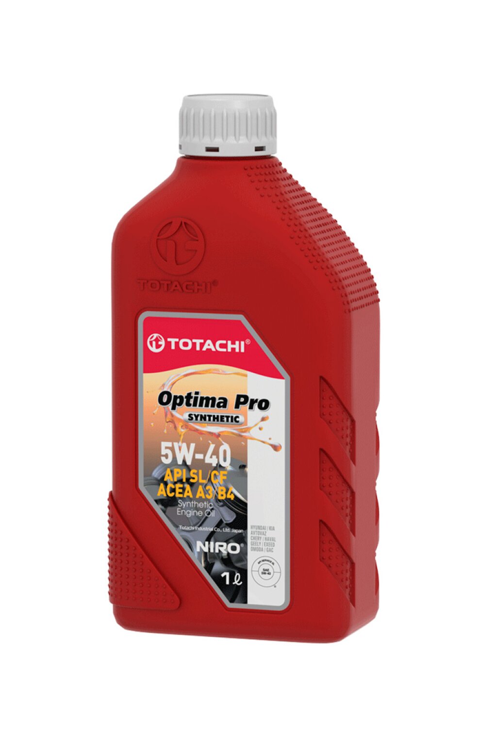 Моторное масло Totachi Niro Optima PRO Synthetic 5W-40 синтетическое 1 л — фото 1