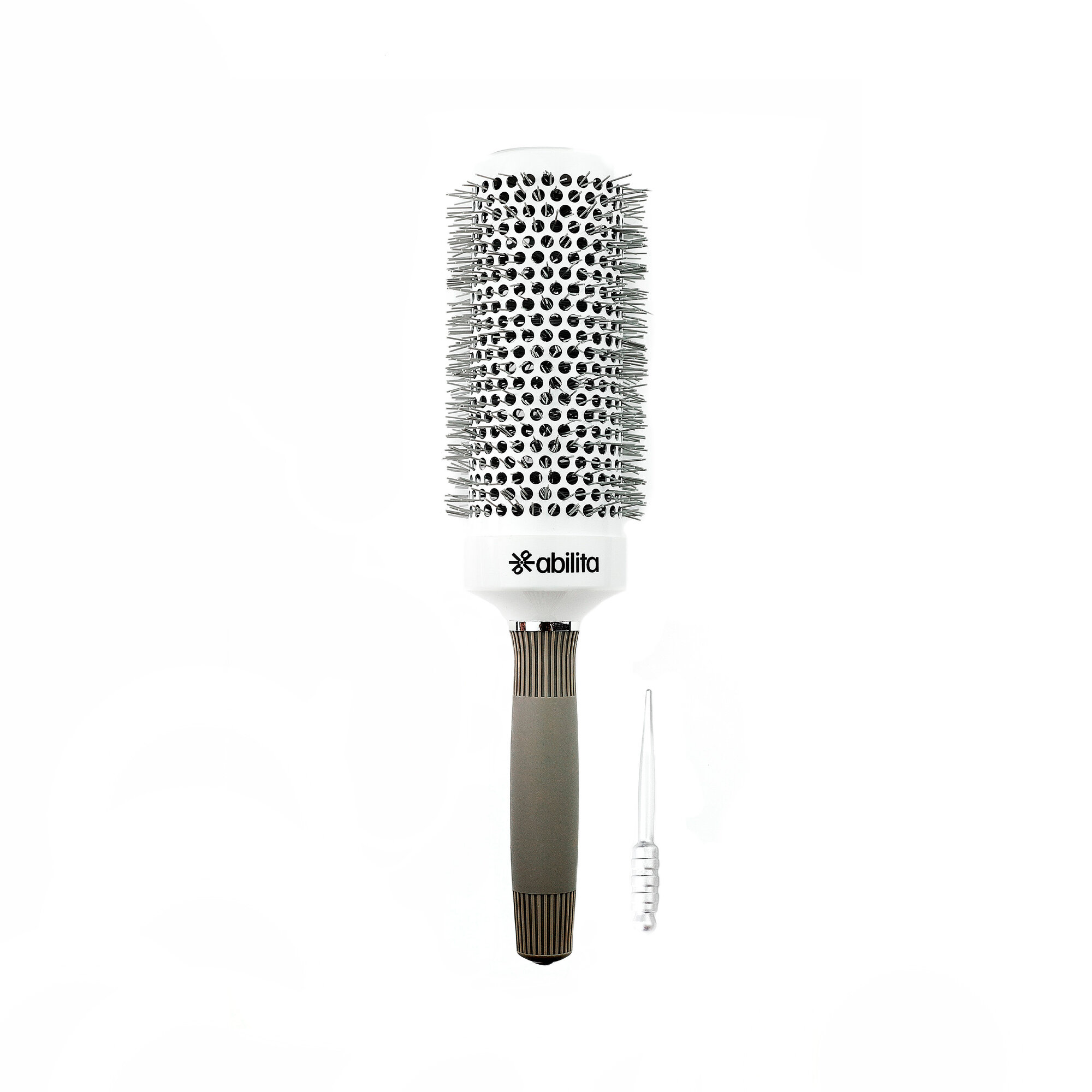 Термобрашинг abilita Professional XL Ceramic+Ionic White&Grey 53 мм — фото 1