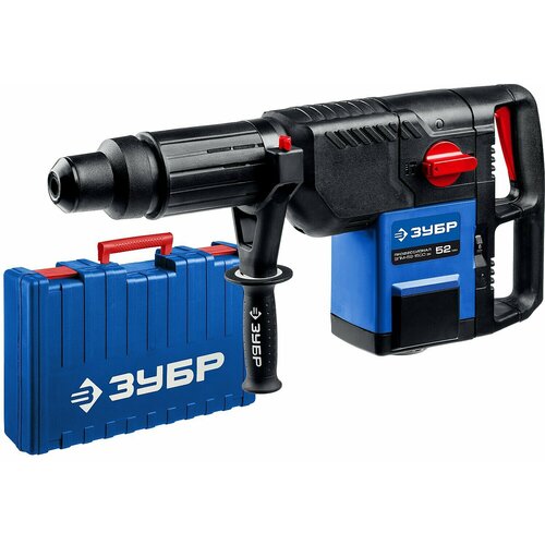 фото Зубр 52 мм, 1500 вт, перфоратор sds-max, профессионал (зпм-52-1500 эк)