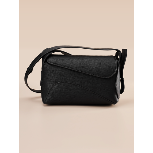 Сумка кросс-боди JACK ARNO фактура матовая чeрный 7475₽