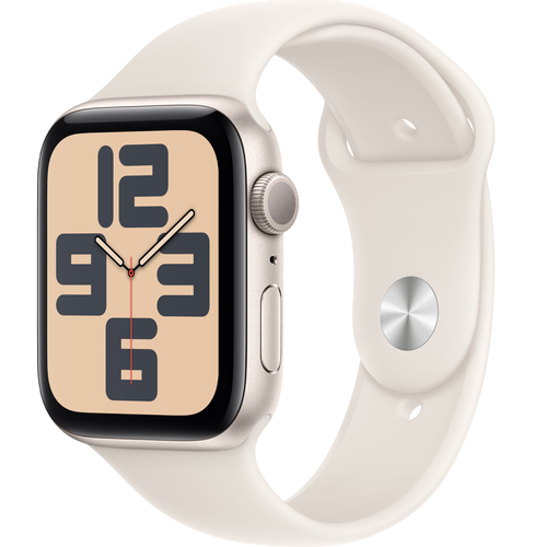 Часы Apple Watch SE 2024 44mm Aluminium Case Sport Band Силикон Apple Watch SE 44mm Aluminium Case Sport Band Силикон Сияющая звезда ML 37669₽