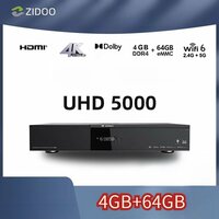 Медиаплеер Zidoo UHD5000, 4K, Dolby HIFI