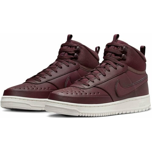 фото Кроссовки nike court vision mid wnt, полнота b (us)/ на среднюю стопу, размер 42 eu (26,5 cm), бордовый