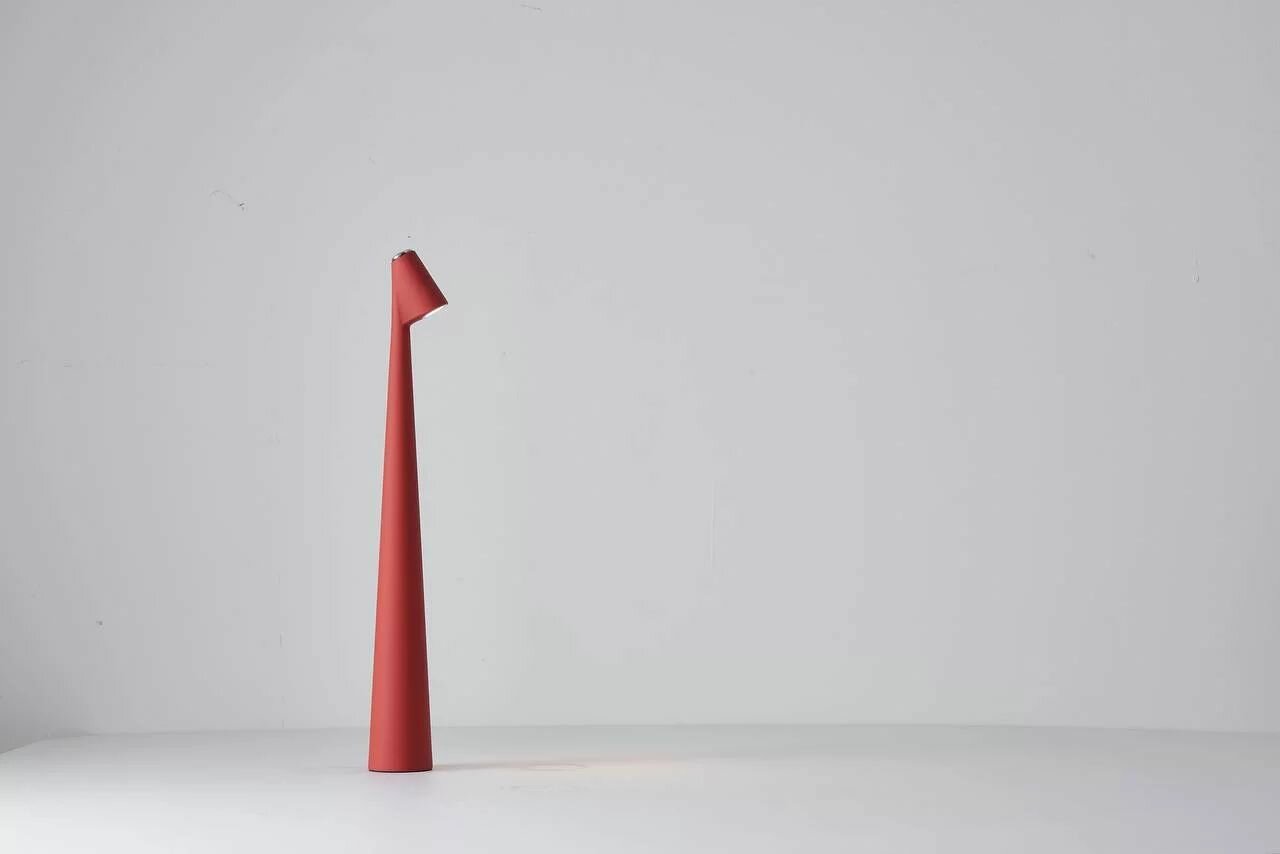 Лампа настольная Glamping Lighting T red, 82349-T red, Стиль Скандинавский — фото 1