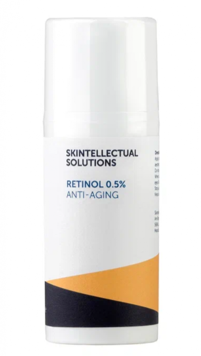 SKINTELLECTUAL SOLUTIONS RETINOL 0.5% Микроэмульсия Retinol 0.5% для разглаживания морщин, осветления пигментных пятен, выравнивания тона и текстуры кожи 30 мл.