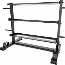 Domsen Fitness Стойка стеллаж для гантелей, дисков и грифов Domsen Ds50 d25мм