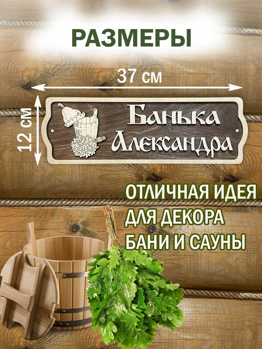 Изображение Подарочный набор для бани мужской Александр подарок