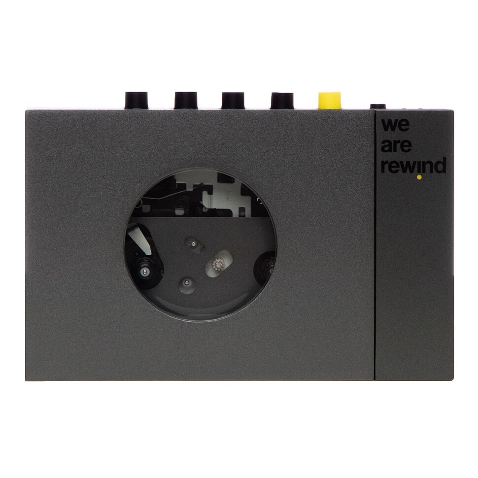 Кассетный плеер We Are Rewind Black Cassette Player Keith
