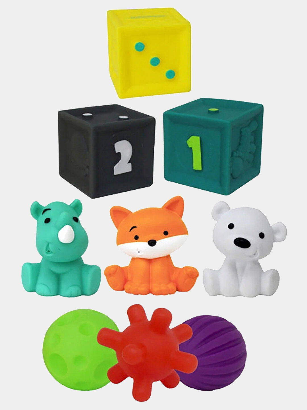 Набор для ванной Infantino Tub O' Toys игрушки и фигурки