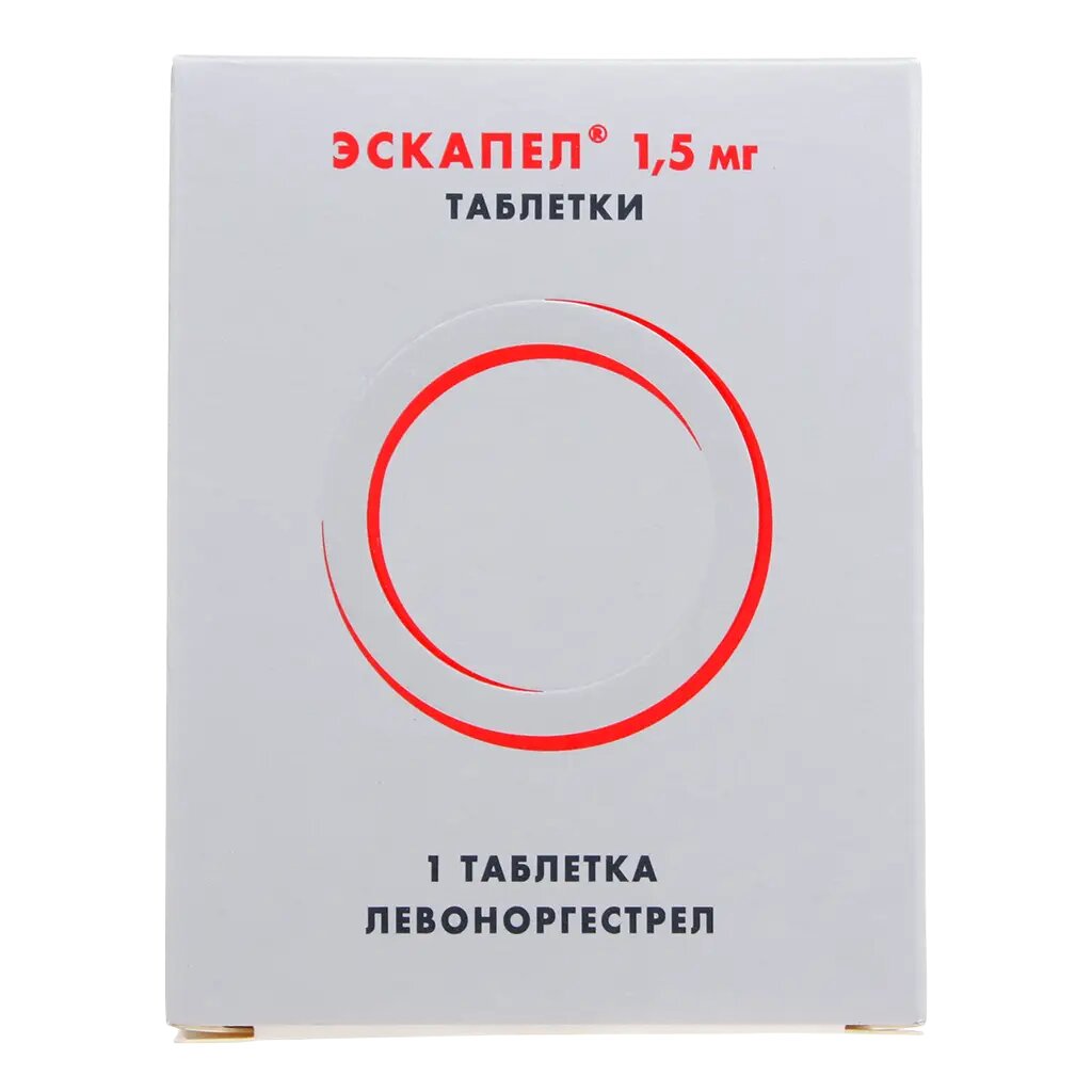Эскапел таблетки 15 мг 1 шт
