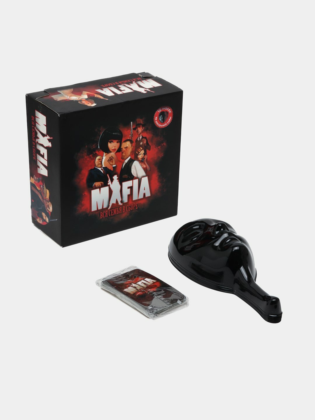 Настольная игра "Мафия", карточная, для 2-10 участников, от 7 лет Кто кого ?