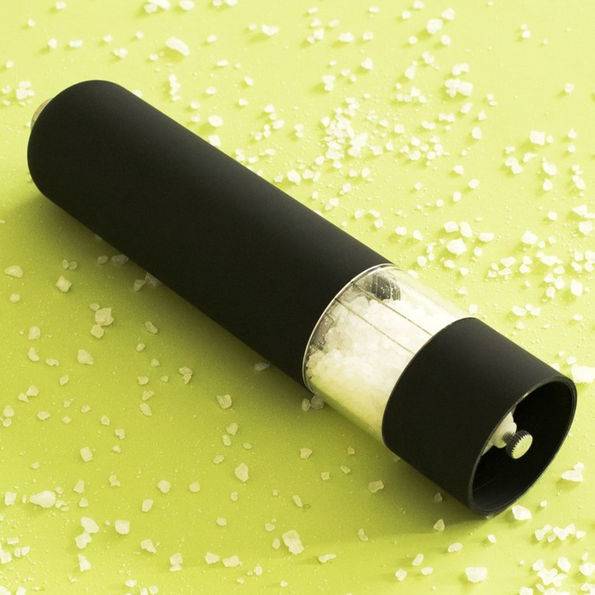 Мельница электрическая Luazon LET-001 пластик от батареек чёрная