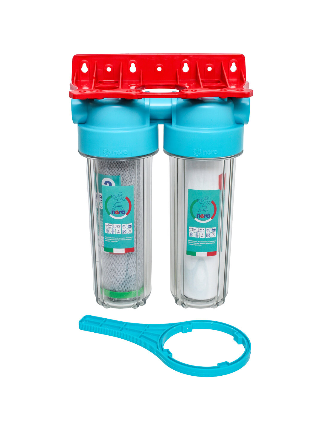 Фильтр для воды NERO, 2-ступенчатый, для домашнего использования — фото 1