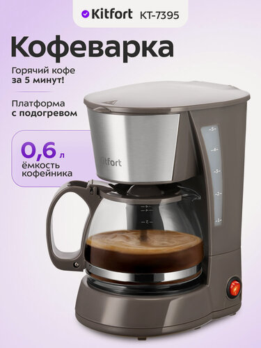 Изображение товара Кофеварка Kitfort КТ-7395
