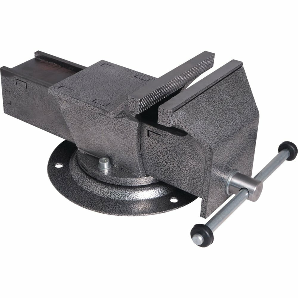 Слесарные поворотные тиски Калибр ТПСН-150ИС (150мм стальные)