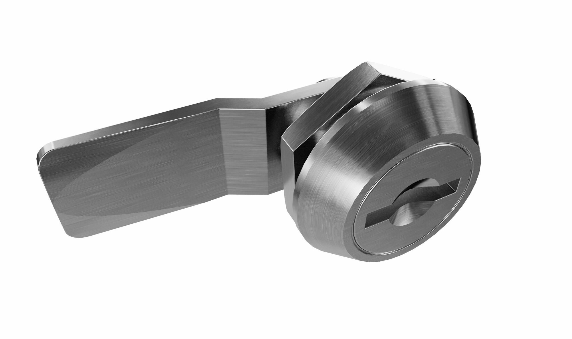 Замок для встраиваемых шкафов КЭАЗ цвет черный, дверца, OptiBox Pro