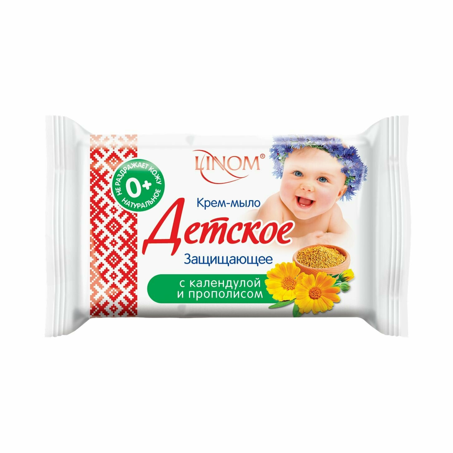 LINOM Крем-мыло детское защищающее 65 г