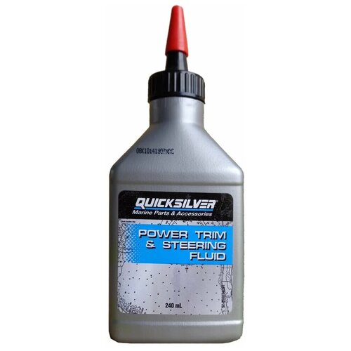 Гидравлическая жидкость Quicksilver Power Trim and Steering Fluid 0.24 л