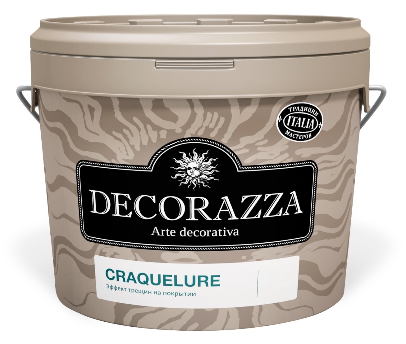 DECORAZZA CRAQUELURE декоротивный лак создающий эффект трещин на покрытии (1л)